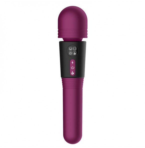 Harley - Dual-Headed AV LCD Screen Heating AV Vibrator Wand (Chargeable - Purple) Harley - Dual-Headed AV LCD Screen Heating AV Vibrator Wand (Chargeable - Purple)